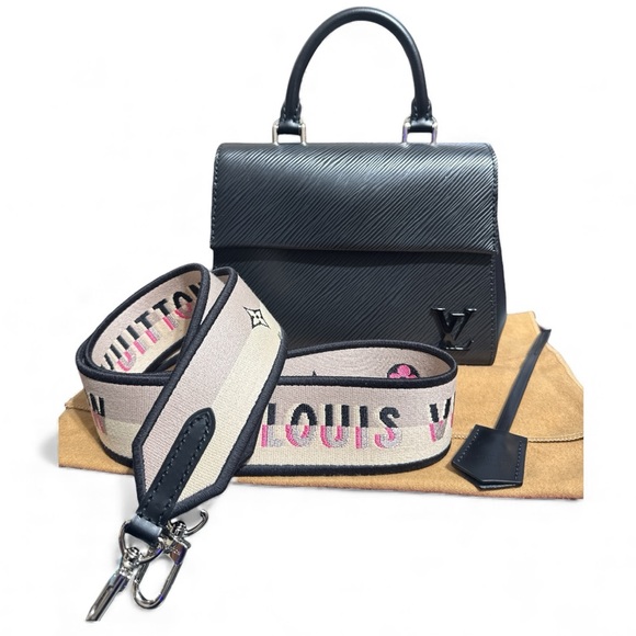 Louis Vuitton Handbags - LOUIS VUITTON Cluny Mini Epi Leather Handbag Black $2900 Retail